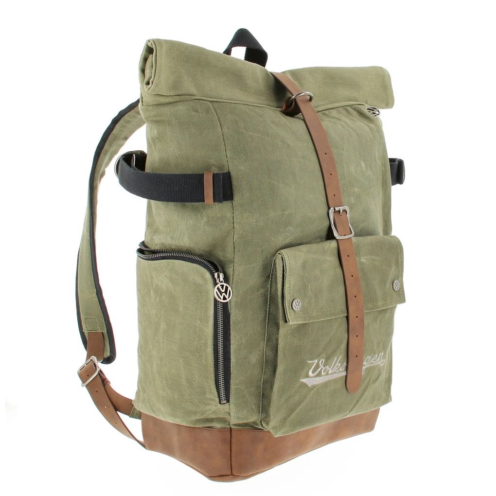 Volkswagen Vintage Rolltop Rucksack