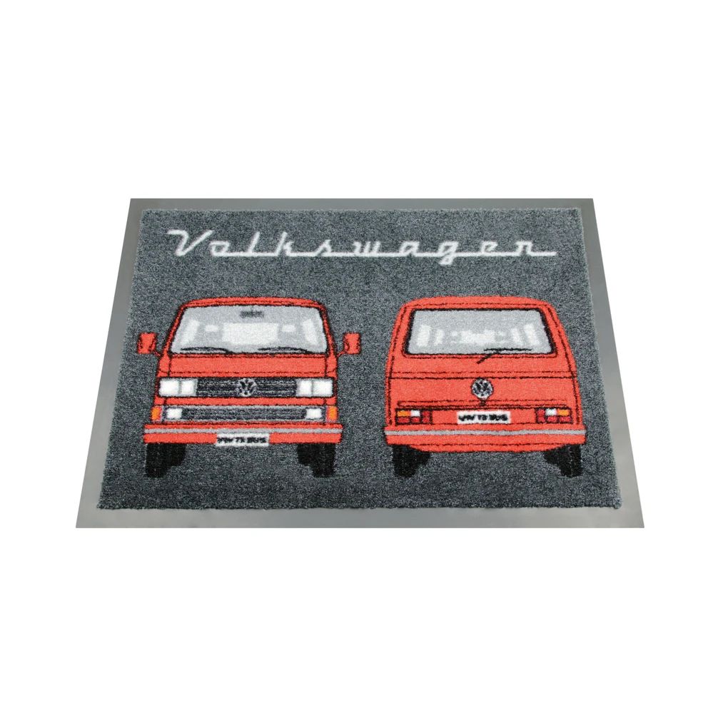 Volkswagen T3 Fußmatte, rot