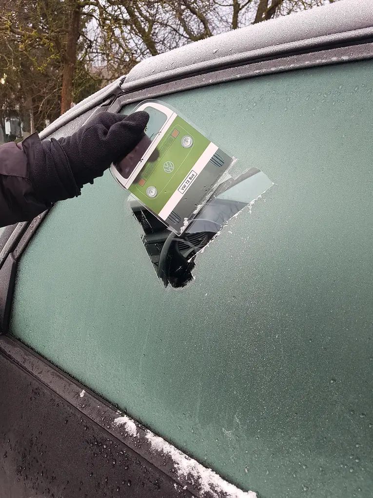 Volkswagen T2 Eiskratzer, grün