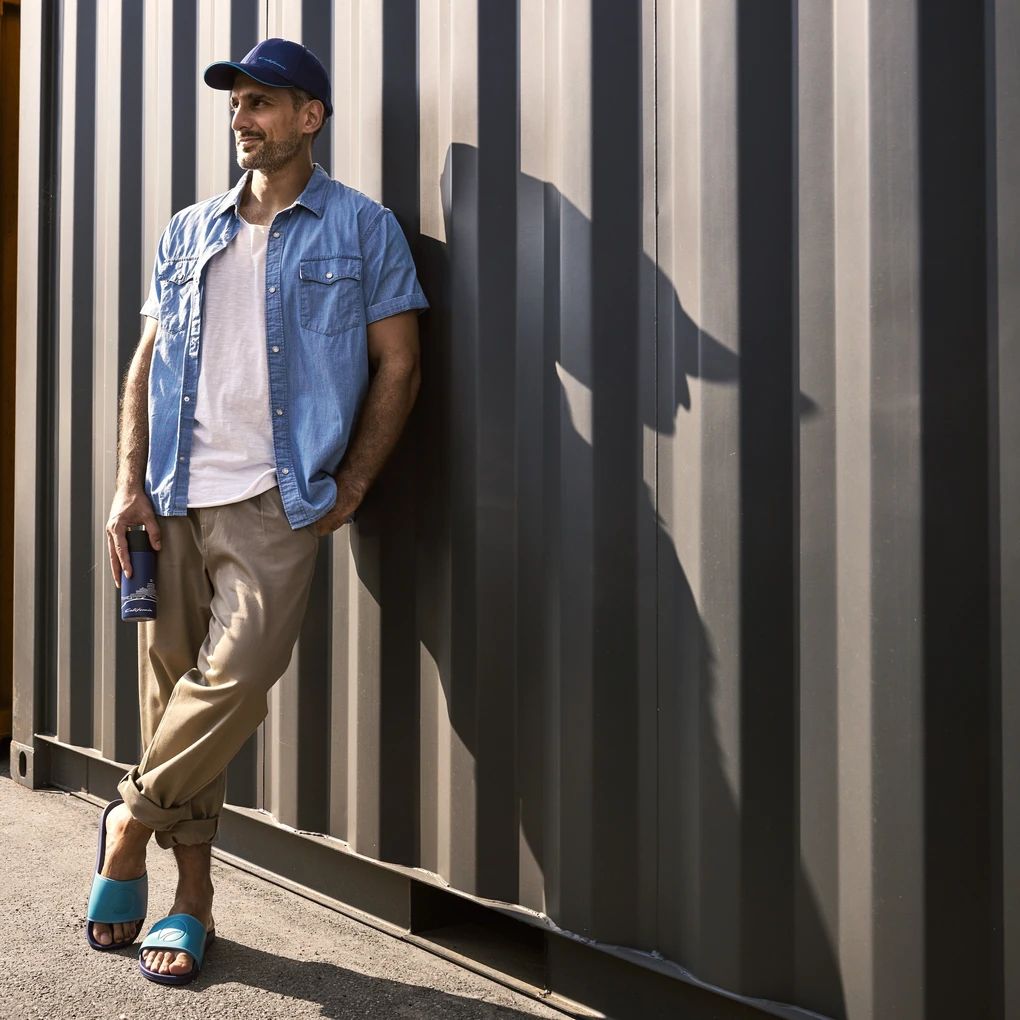 Volkswagen California Badesandalen Unisex Blau