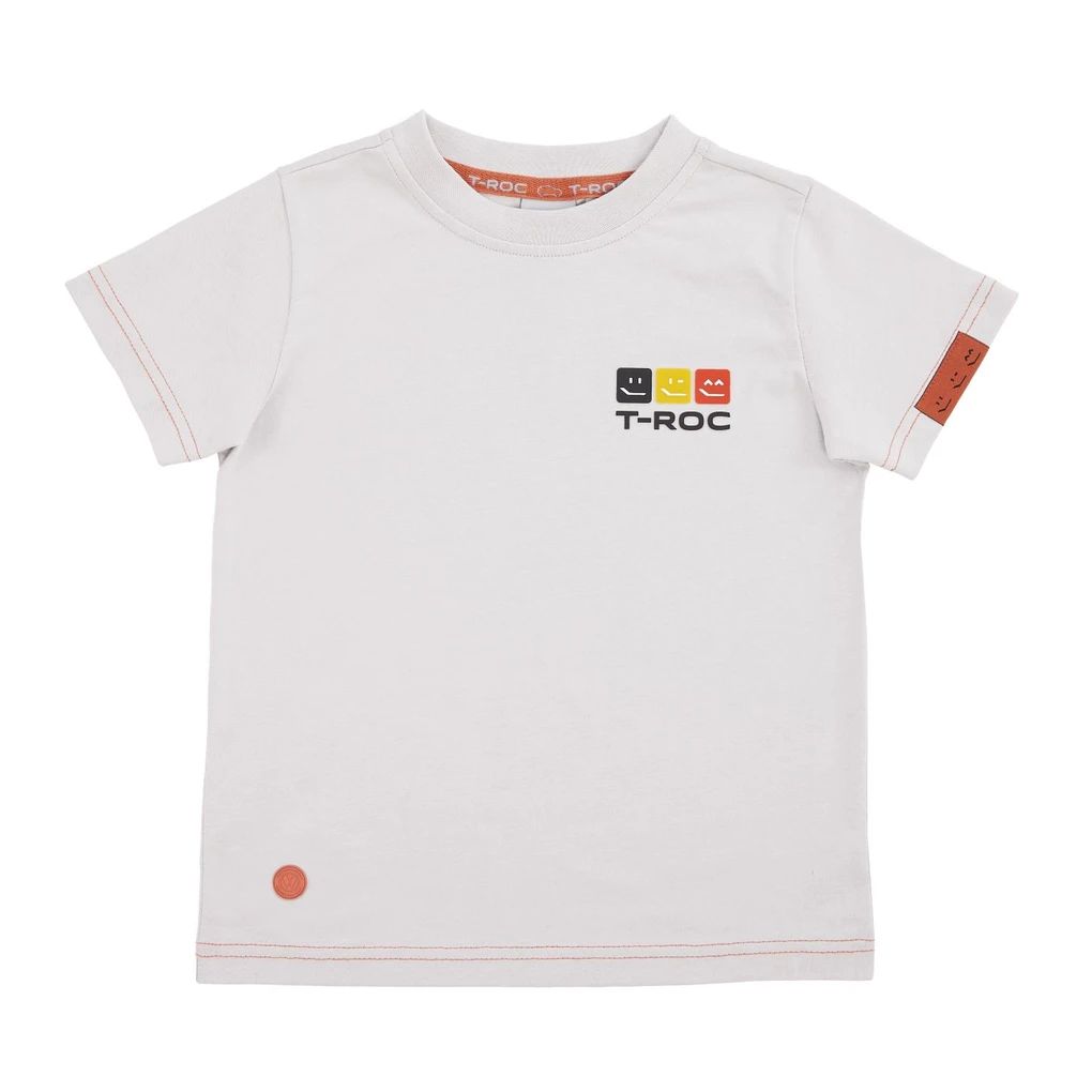 Volkswagen Kinder T-Shirt "T-Roc", grau